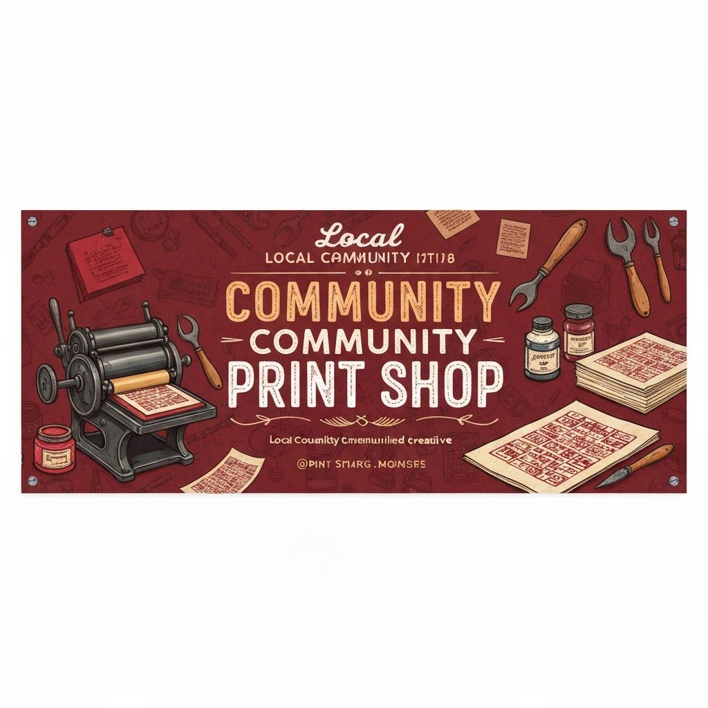 Community Print Shop banner