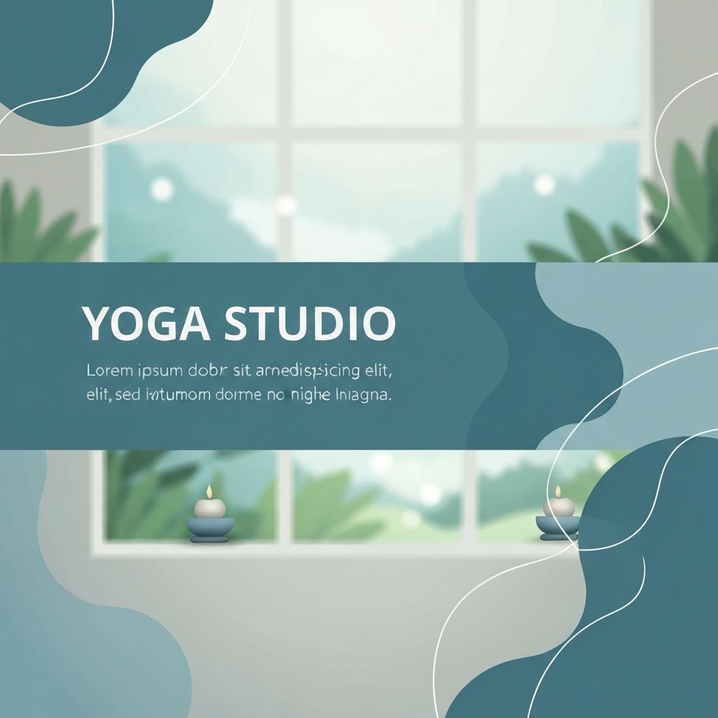 Mindful Yoga Studio banner