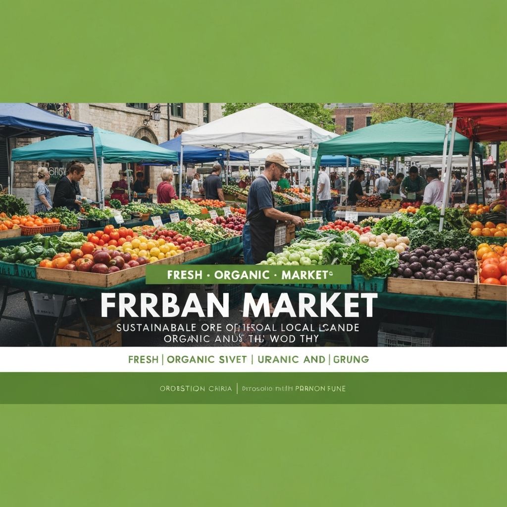 Urban Harvest Market banner