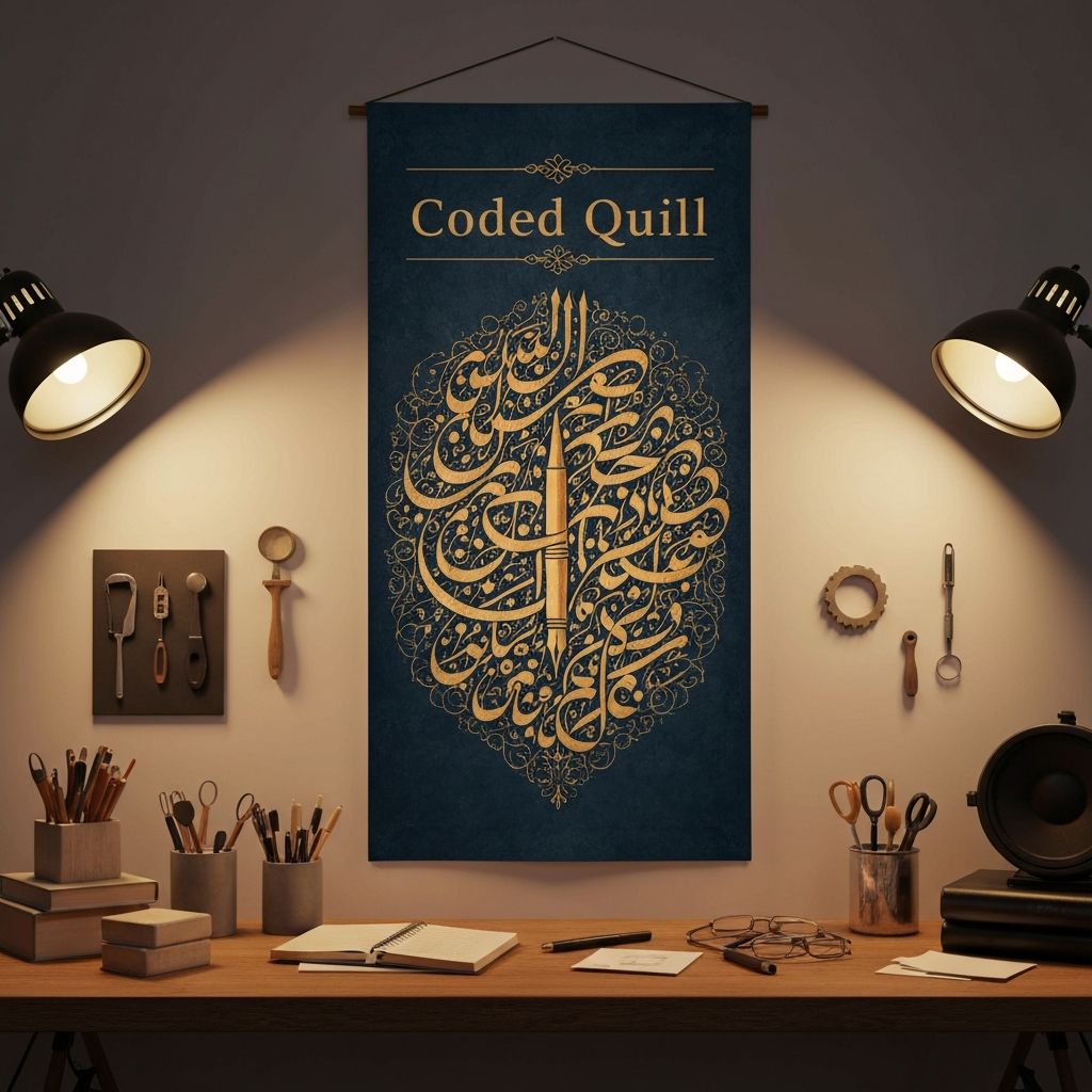 The Coded Quill banner