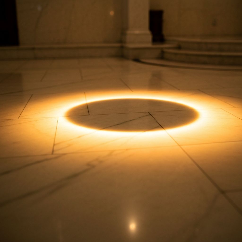 A small circle. A warm light. Enough.
